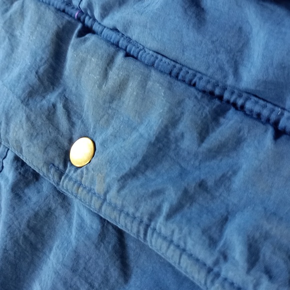 VINTAGE 90s JUPA Sports Color Clock Purple Blue Winter Ski Jacket - Picture 7 of 13